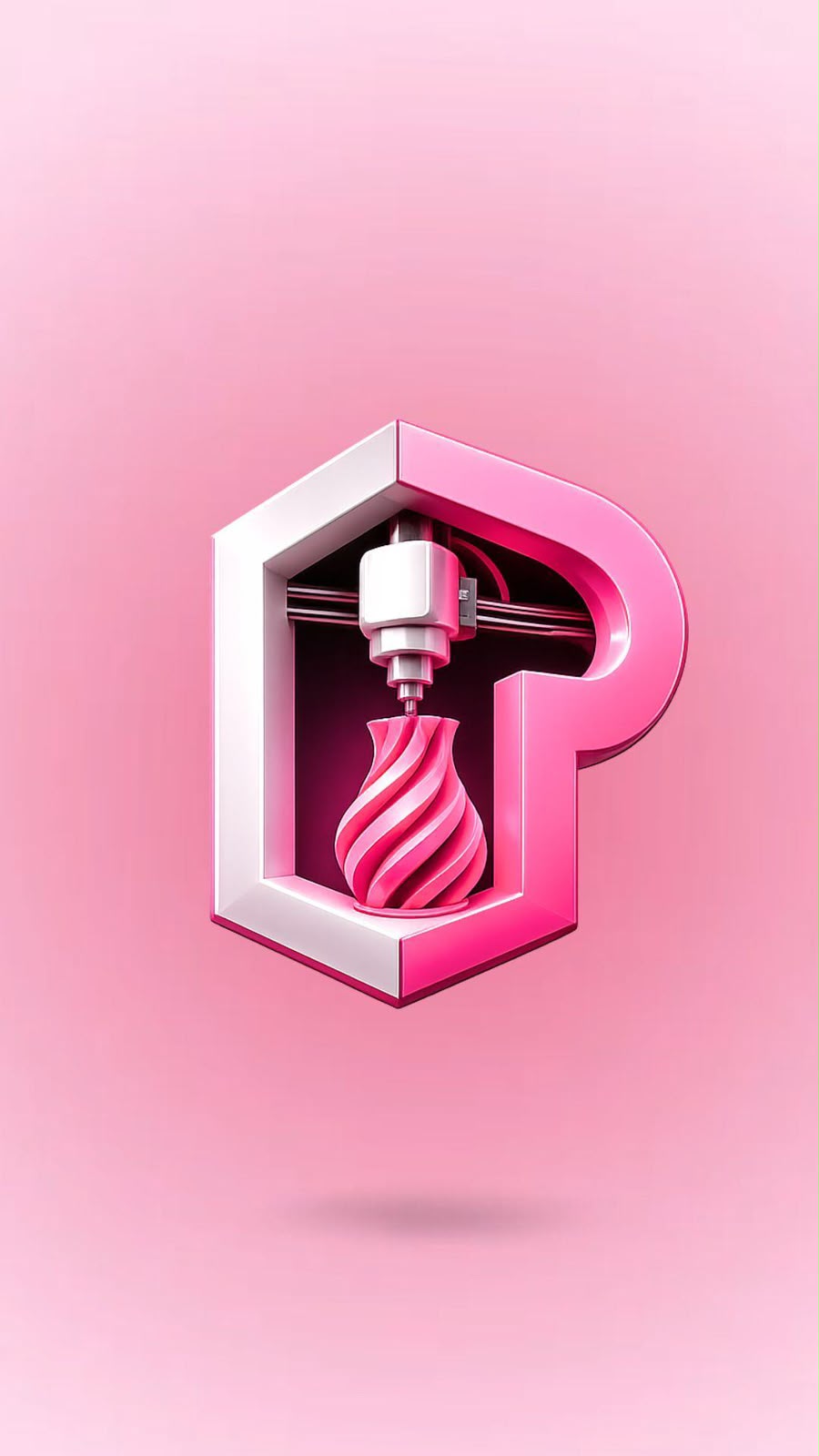 Logotipo de Printique 3D