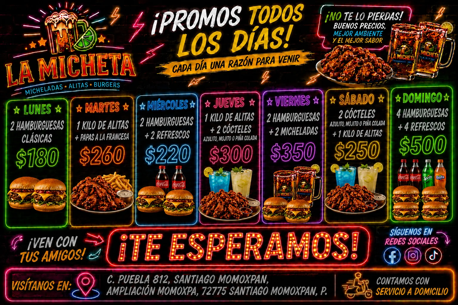 Imagen de Promociones semanales en La Micheta
